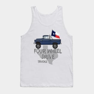 50s Truck light colors apparel Tank Top